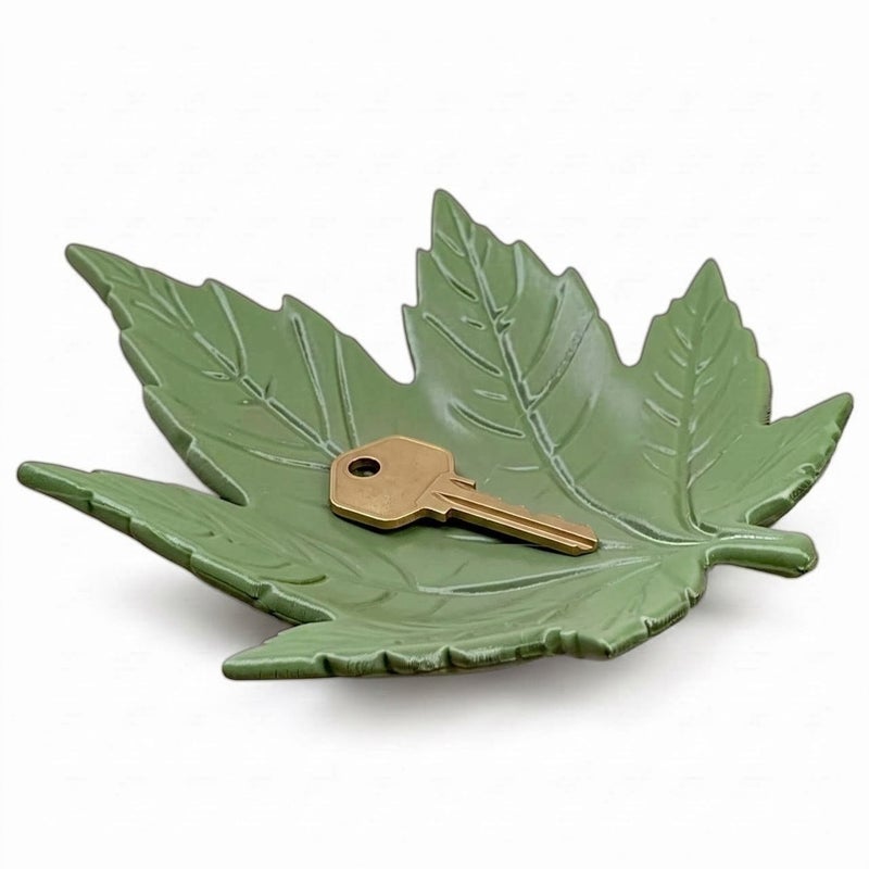 Decorative Leaf Organizer Bowl – Modern Design, Multipurpose Centerpiece, Rings, Keys, Watches & Accessories for Living Room, Dining Table, Kitchen & Office - Image 1
