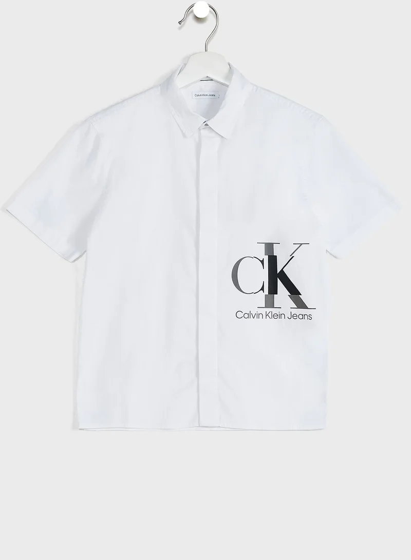 CALVIN KLEIN Kids Logo Shirt