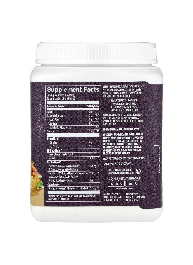 Sunwarrior - Sunwarrior, Sport, Active Pre-Workout For Her, Citrus Sunrise, 13.5 oz (384 g) - Image 1