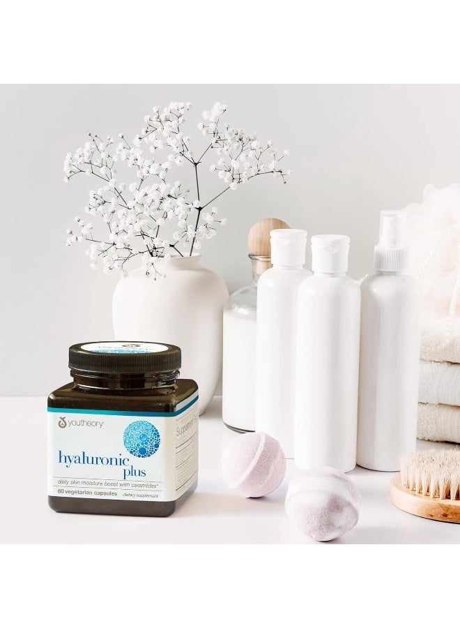youtheory Hyaluronic Plus 60 Veg Caps - Image 3