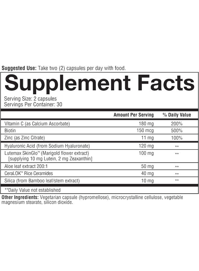 youtheory Hyaluronic Plus 60 Veg Caps - Image 4