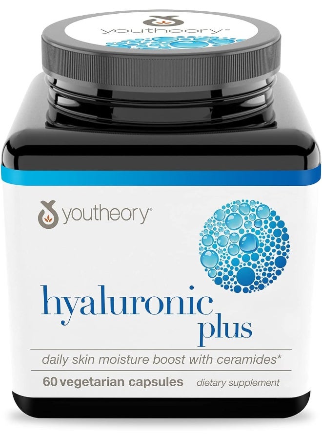 youtheory Hyaluronic Plus 60 Veg Caps - Image 1