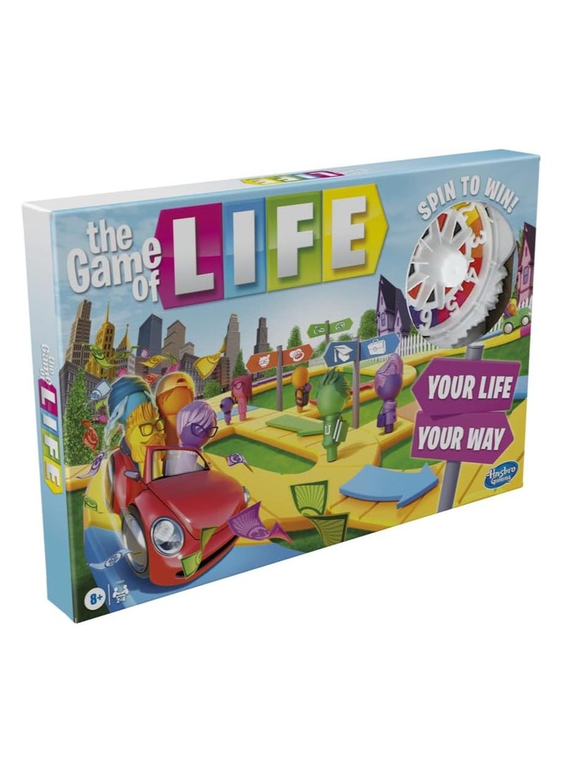 HASBRO - GAMING - Hasbro Gaming The Game of Life Game, Family Board Game for 2 to 4 Players - Image 1