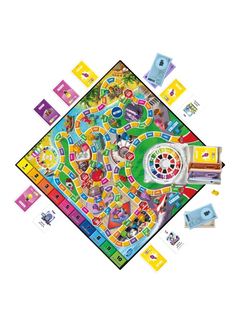 HASBRO - GAMING - Hasbro Gaming The Game of Life Game, Family Board Game for 2 to 4 Players - Image 1