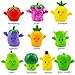 MIMIDOU 10 PCS Cute Fruit Finger Puppets Toys a Very Good Educational Cognitive Toy a Bridge for Children to Make Friends and Interact Childrens Party RoleTelling Puppets a Great Gift for Kids - Image 2