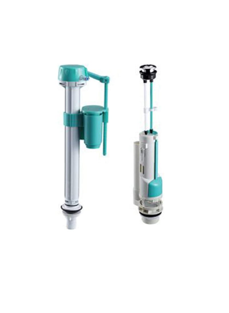 AQUAECO Bottom Inlet Fill Valve AQE-T002-BI White  - Image 3