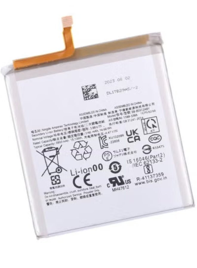 MUNTAQI Replacement Internal Premium Battery Compatible for Samsung Galaxy S23 5G | High-Capacity 3900mAh Li-ion Battery for Long-Lasting Performance | Supports Fast Charging | Safe & Durable with Overcharge and Heat Protection | Reliable Mobile Spare Part | Black Color | Easy Installation | Compatible & Tested - Image 2