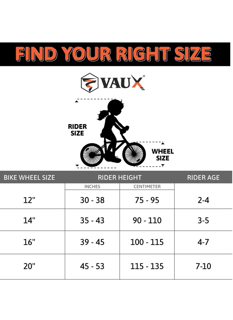 Vaux Royal 16 inch Kids Bikes - Grey - pzsku/ZA762E407323135B2D7BAZ/45/_/1739606511/3fd5350e-459e-4ddf-9165-ffbc53684ad6