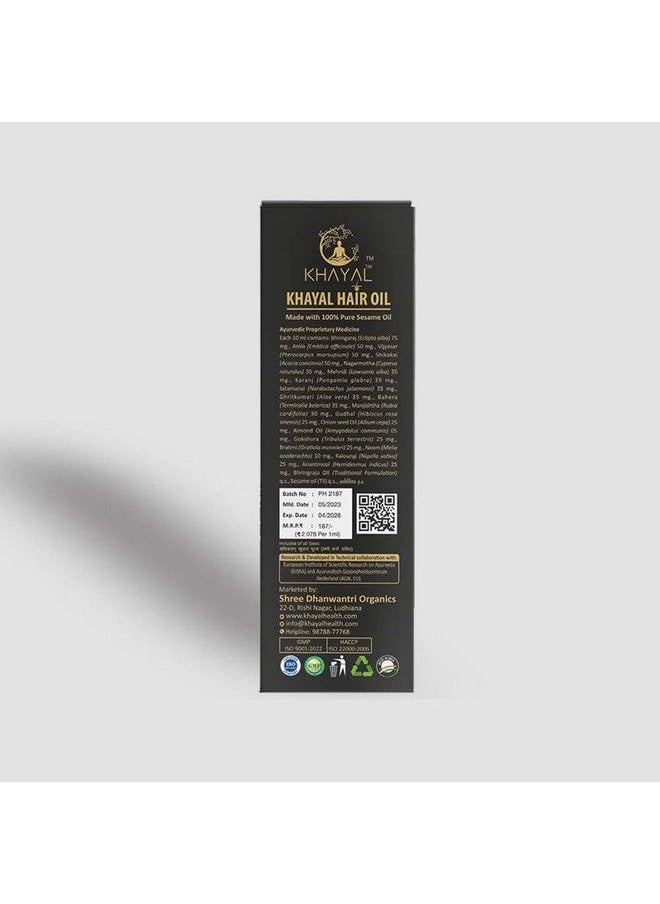 KHAYAL Ayurvedic Hair Oil 90Ml  - Image 5