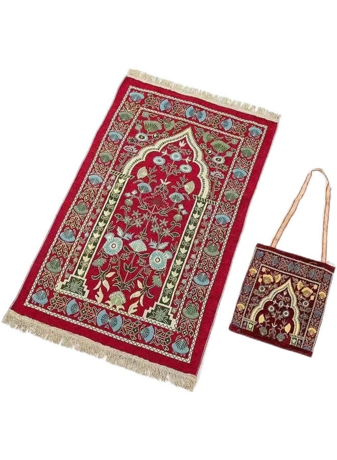 Nariele New Floral Pattern With Small Flower Carpet Bag - Image 4