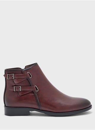 Buckle Detail Formal Pull On Boots - pzsku/ZA763212BF9D8FA1C8805Z/45/_/1742331220/5f36046b-eaf1-491c-9baa-873a0781184d