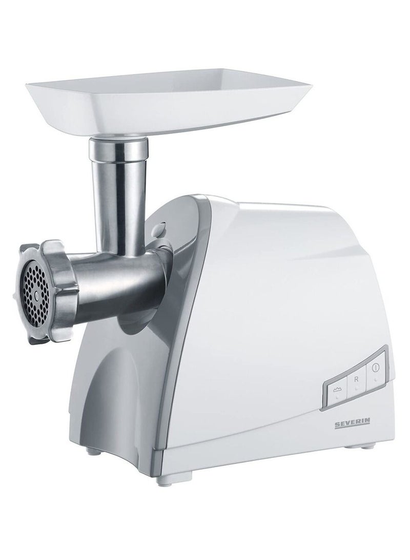 Severin Meat grinder mincer 600w fw 3782 white/silver - Image 1
