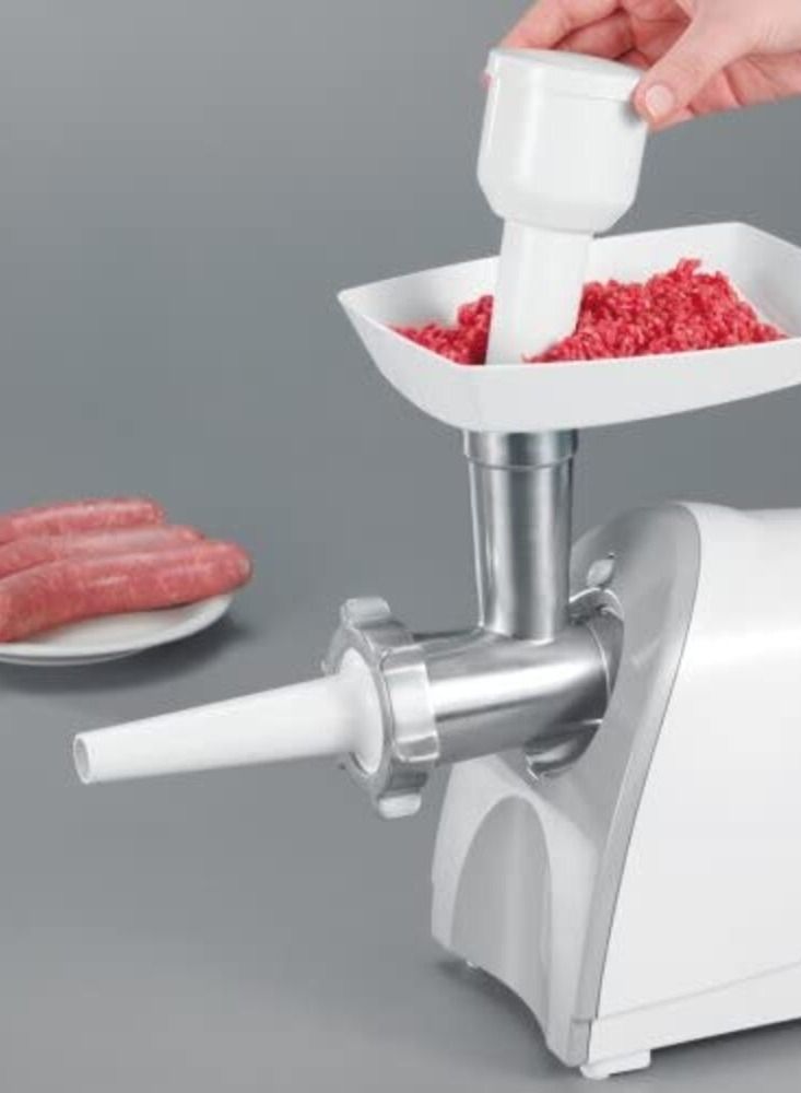 Severin Meat grinder mincer 600w fw 3782 white/silver - Image 3