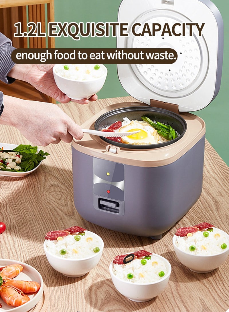 1.2 Liter Mini Multifunctional Non-Stick 200 Watt Small Portable Mechanical Home Rice Cooker for 1 People(suitable for 1 person.  Please read carefully before purchase) - Image 4