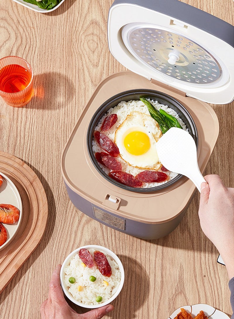 1.2 Liter Mini Multifunctional Non-Stick 200 Watt Small Portable Mechanical Home Rice Cooker for 1 People(suitable for 1 person.  Please read carefully before purchase) - Image 5