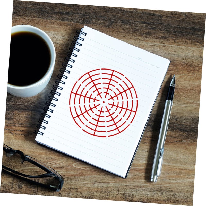 5 Sheets Mandala Stencil Templates For Wall Painting And Dotting Art Decor - Image 5