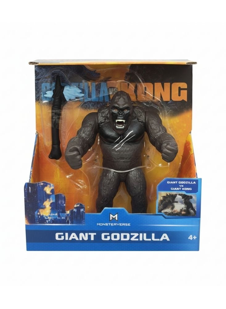 بريميم مجسم غودزيلا العملاق من سلسلة غودزيلا ضد كونغ مونستر فيرس – لعبة وحش كبيرة بتفاصيل دقيقة مع وضعية قتالية للأطفال من عمر أربع سنوات فما فوق - Image 1