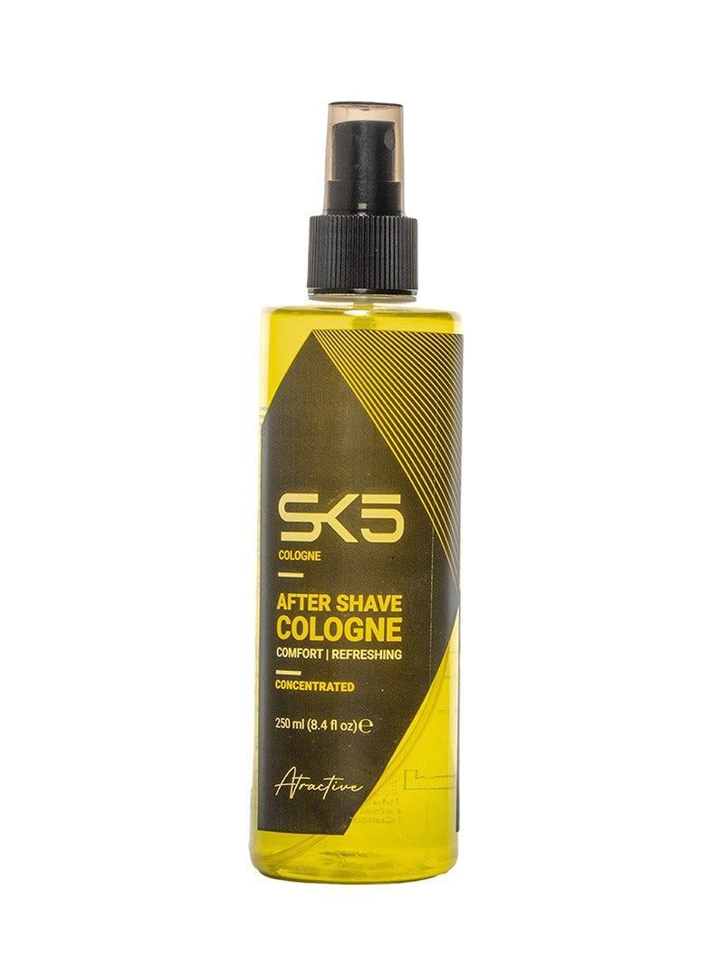 SK5 Attraction After Shave Cologne 250ml - Skin Soothing & Moisture - Image 1