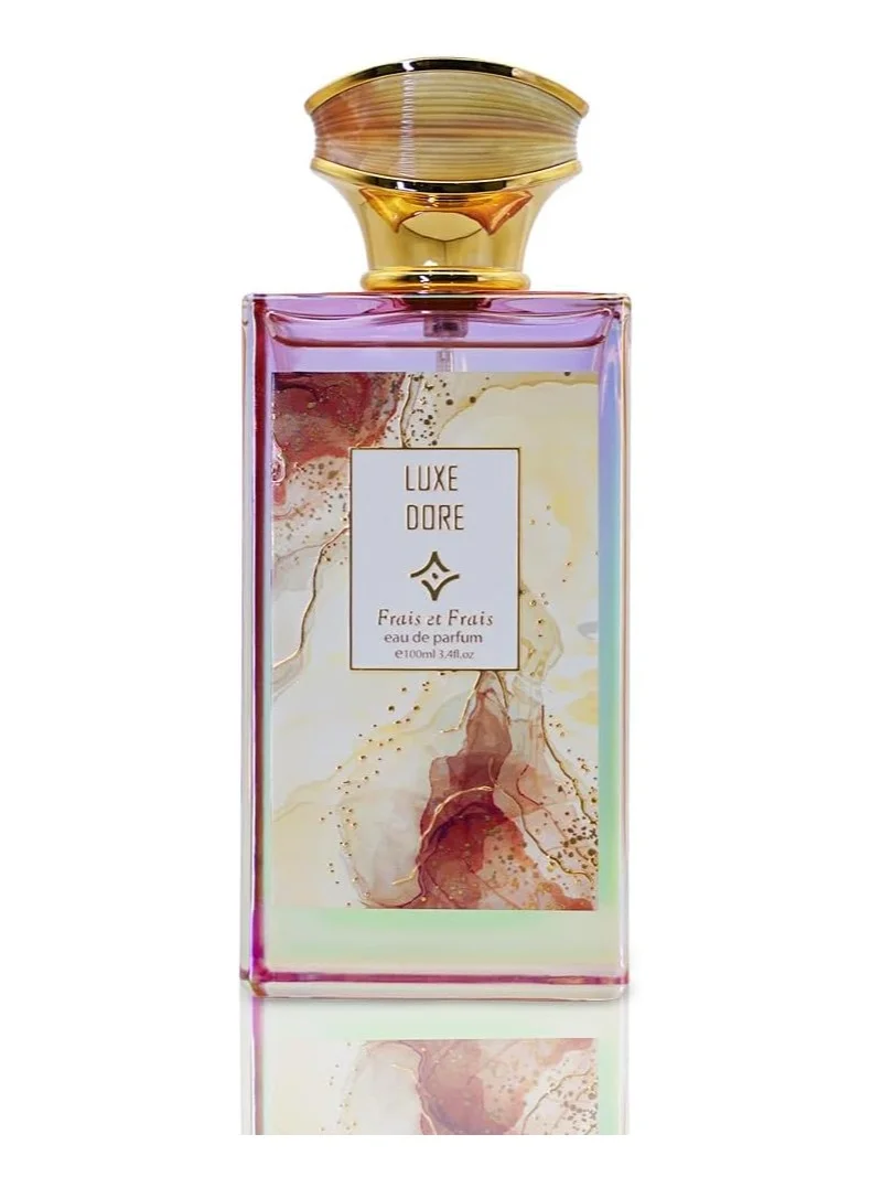 Frais Et Frais Frais Et Frais Luxe Doré Perfume 100ML - Eau de Parfum - Women's Floral Fragrance with Gardenia, Orange Blossom &amp; Patchouli