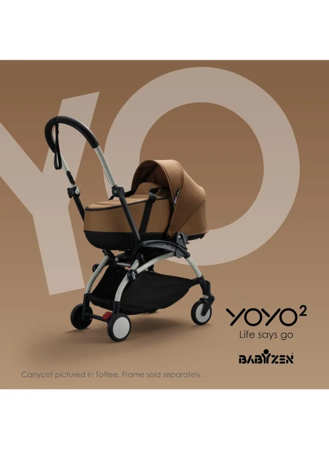 STOKKE Babyzen Yoyo 0+ Bassinet Includes Thick Double Mattress, Ventilated Shell And Hood Requires Babyzen Yoyo2 Frame (Sold Separately)