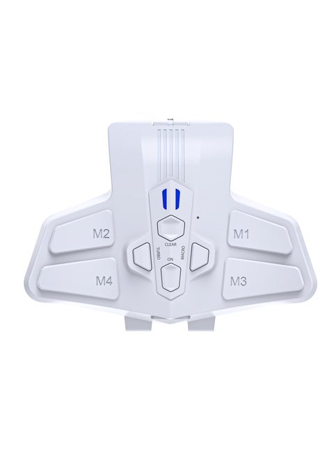 Back Button for PS5 Controller, Back Extension Buttons DIY Kits for PS5 DualSense Controller, PS5 Back Clip Button Programmable and Turbo (White)