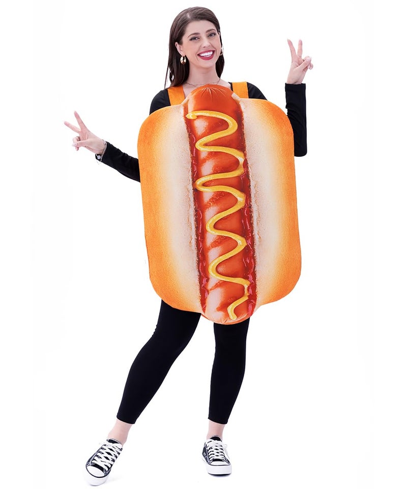 Seasons Halloween Hot Dog Costume Cosplay for Adult One Size - Image 2
