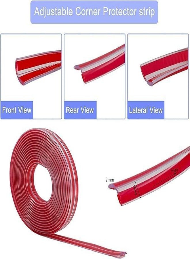 SHOPECOM 3 Meter Corner Protector for Sharp Edges | PVC Table Corners Edge Protector | Edge Protector for Kids with Upgraded Strong Adhesive Protector for Furniture, Desk, Crib, Gate, Bed, Wall - Image 5