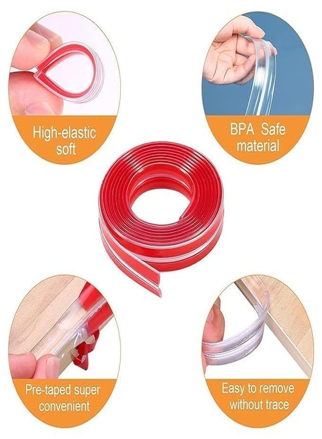 SHOPECOM 3 Meter Corner Protector for Sharp Edges | PVC Table Corners Edge Protector | Edge Protector for Kids with Upgraded Strong Adhesive Protector for Furniture, Desk, Crib, Gate, Bed, Wall - Image 2