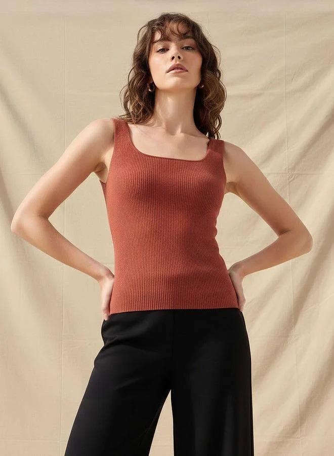 Splash FAV Slim Fit Tank Top with Wide Strap