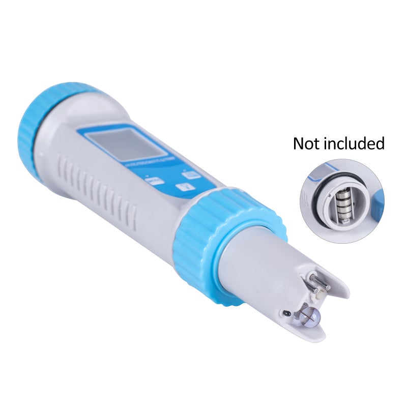 Smart BT 6 in 1 Ph Tester Pool Water PH/ EC/ TDS/ SALT/ S.G/ Temperature Tester Pool Water Quality Monitor Multifunction Water Quality Detector for Pool Drinking Water Laboratory - Image 4
