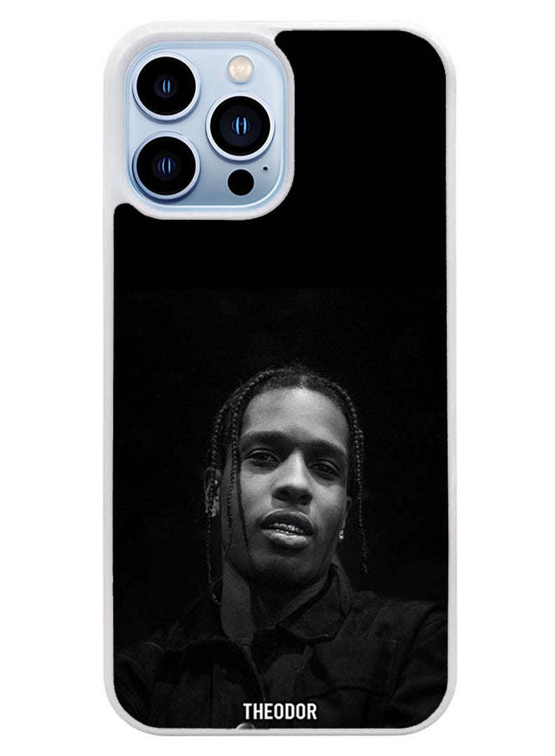 Theodor Protective Case Cover For APPLE IPHONE 14 Pro Max Travis (White Bumper) - Image 1