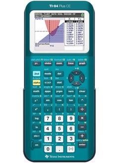 Texas Instruments TI-84 Plus CE Color Graphing Calculator Teal
