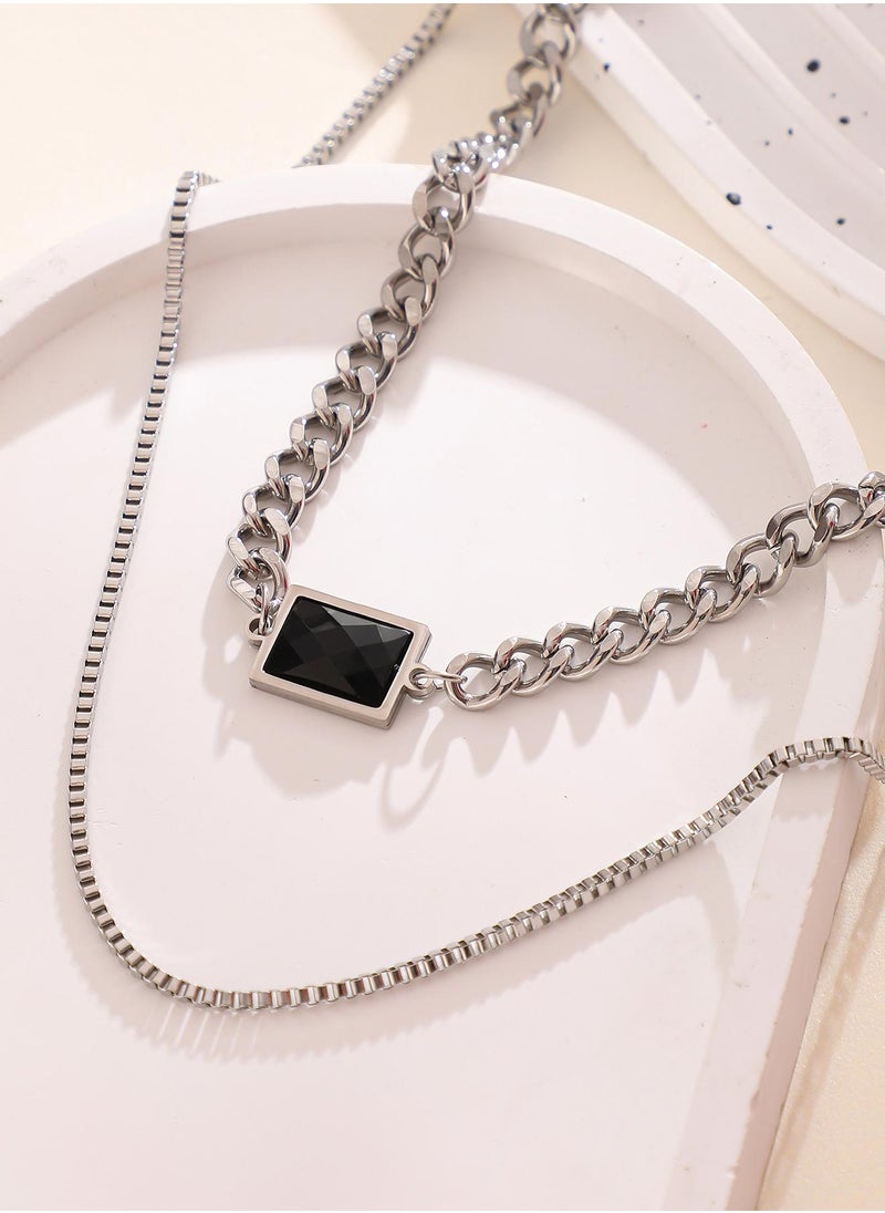 سوهي Women's The Block Multi-Layer Necklace  - Image 1