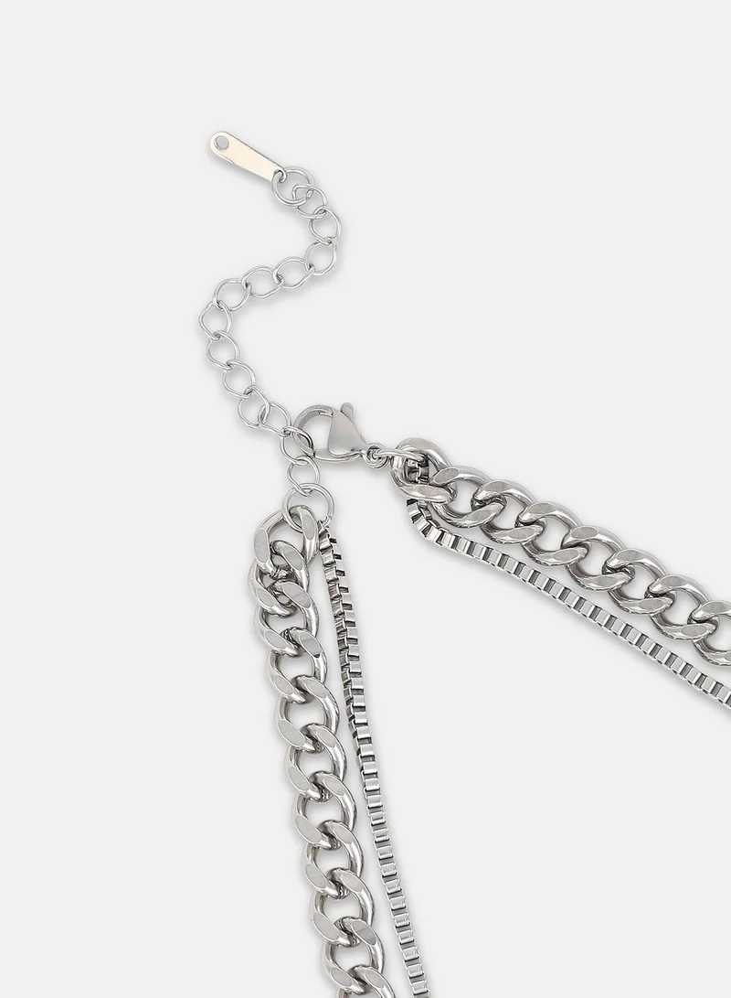 سوهي Women's The Block Multi-Layer Necklace