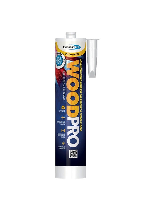 Bond It Bond-It Wood Pro Adhesive Color Beige 310ml - Advanced Hybrid Adhesive For Parquet and Timber Floors - Image 1