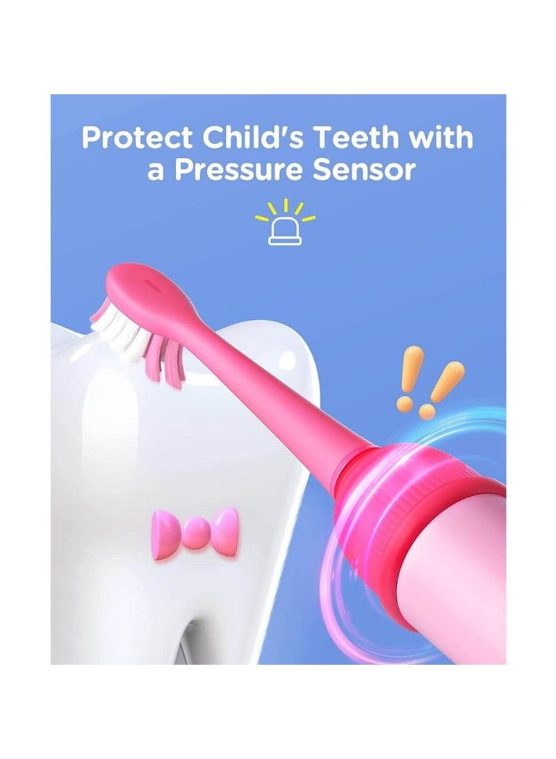 Bitvae K7S Bluetooth Kids Electric Toothbrush Pink - Image 2
