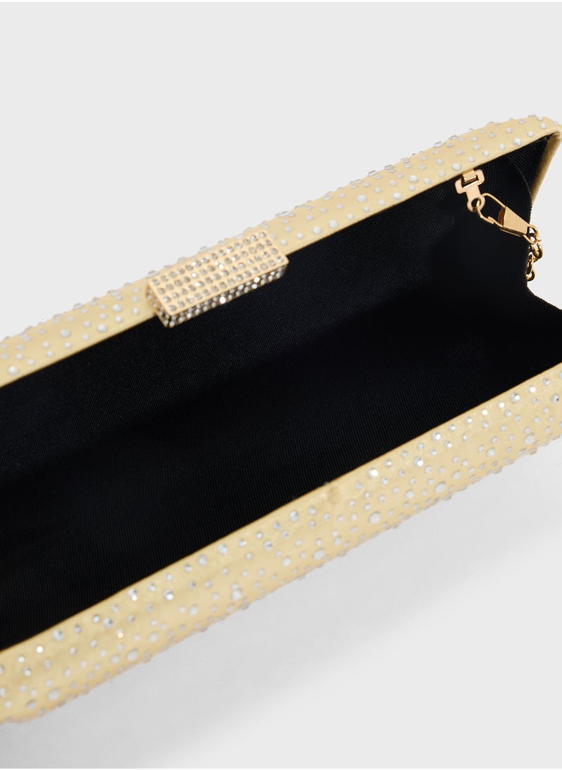 Ella Limited Edition Diamante Clutch Bag  - Image 5