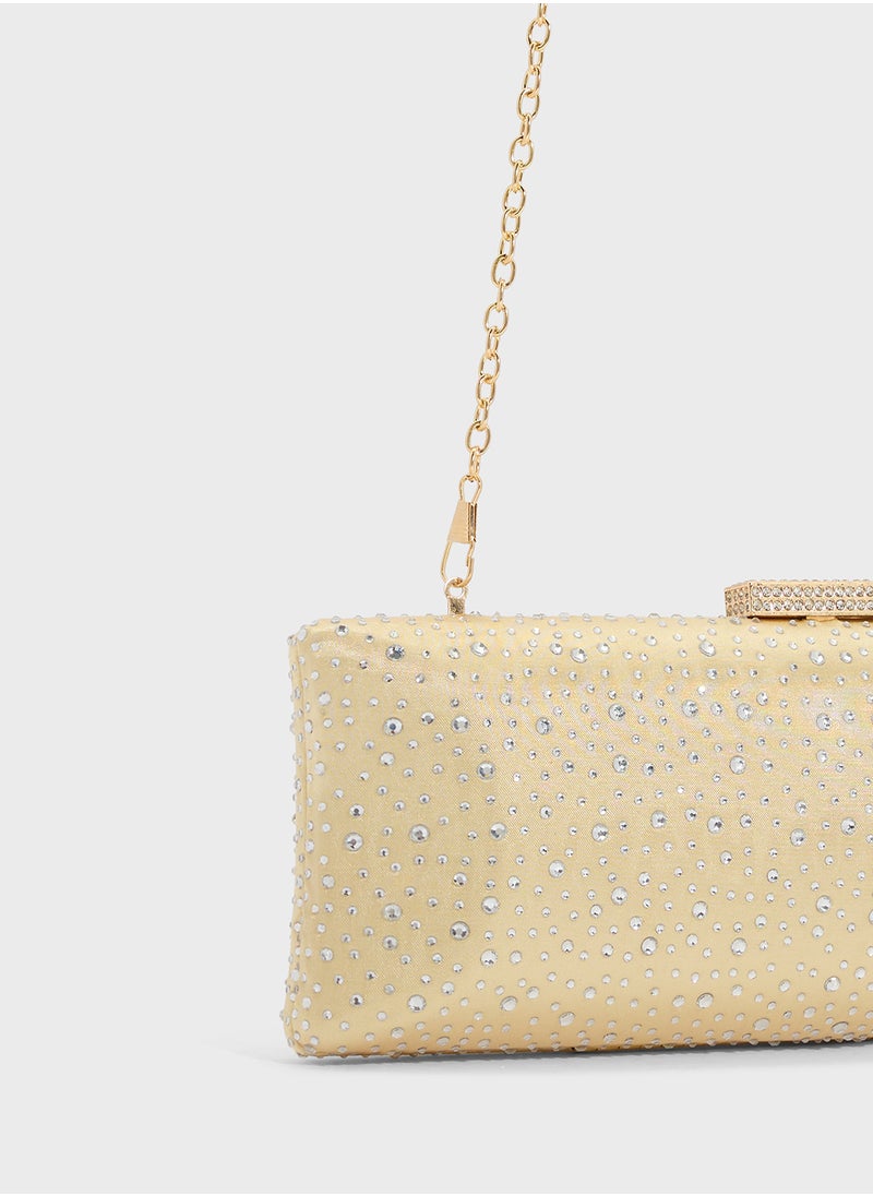 Ella Limited Edition Diamante Clutch Bag  - Image 4