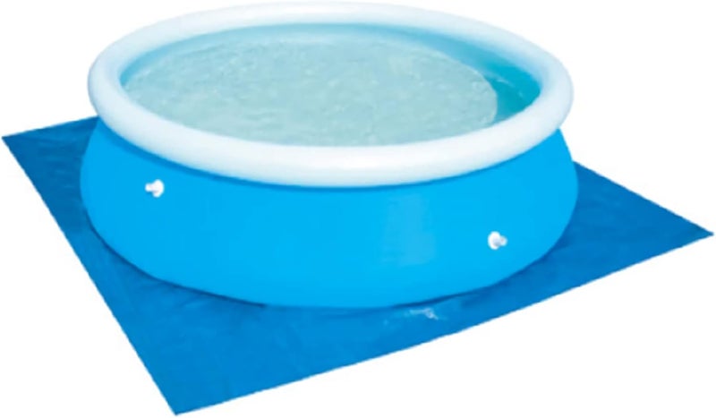 Gecter 12Ft Round Swimming Pool Ground Cloth for Above Ground Pools,Pool Blanket for Frame Pools,Round Pool Accessories - Image 1