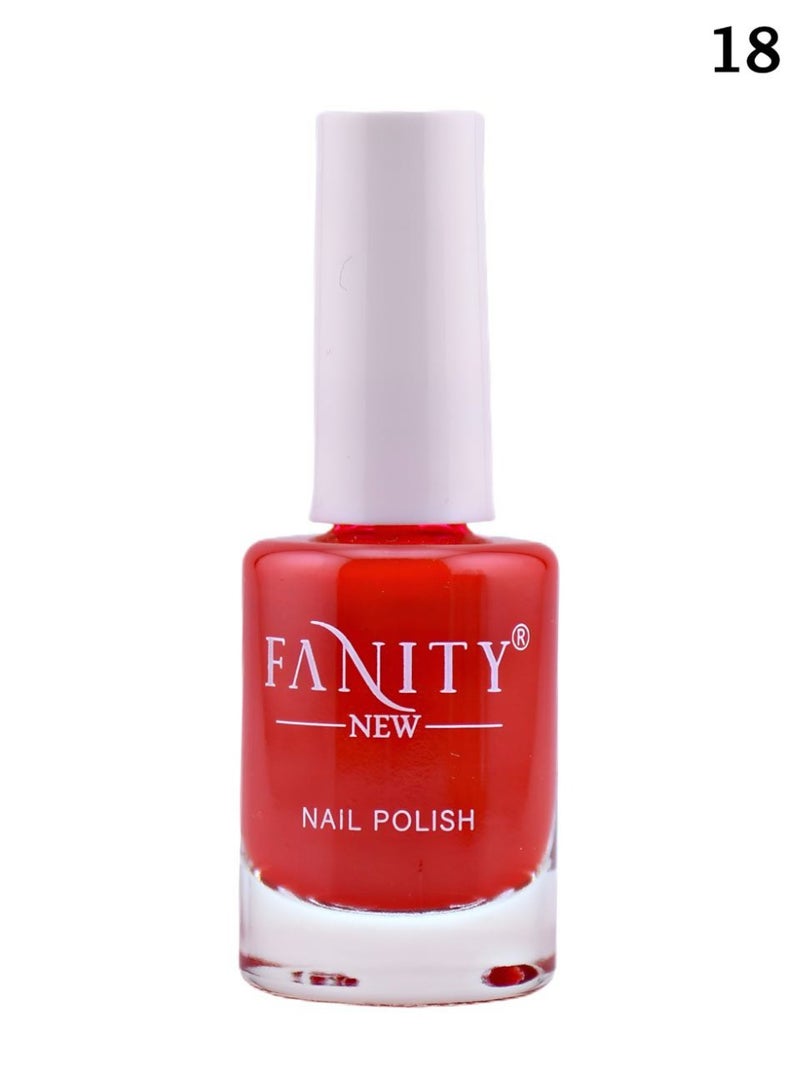 Fanity Nail Polish – Shade 018 + Free Nail Polish Remover - Image 1