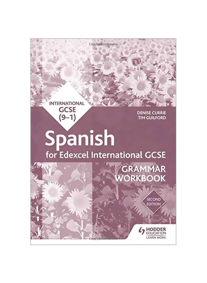 كتاب تمارين القواعد الإسبانية: لامتحان Edexcel الدولي GCSE