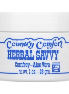 Herbal Savvy Comfrey-Aloe Vera 1 oz (28 g) - pzsku/ZA7649FD84C178828A168Z/45/_/1729515363/f22f6cef-7387-4a7e-8e18-889f99f76fe2