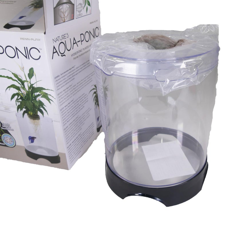 Penn Plax Penn-Plax Aquaponic Planter and Aquarium for Betta Fish | Tank Promotes Healthy Hydroponic Environment for Plants and Fish - Image 3