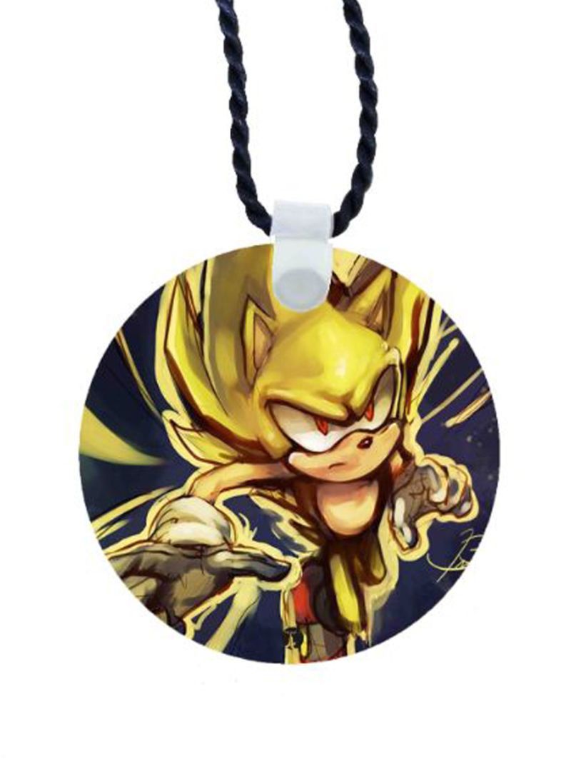 RKN Sonic Printed Car Mirror Pendant - Image 1