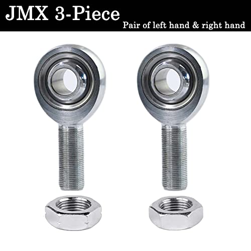 GÃ¼ren GaiRen 5/8” Heim Joints Rod End, JMX Series 3-Piece Heavy Duty .625" Chromoly Joints Panhard Rod End Kit with Jam Nuts - Image 3