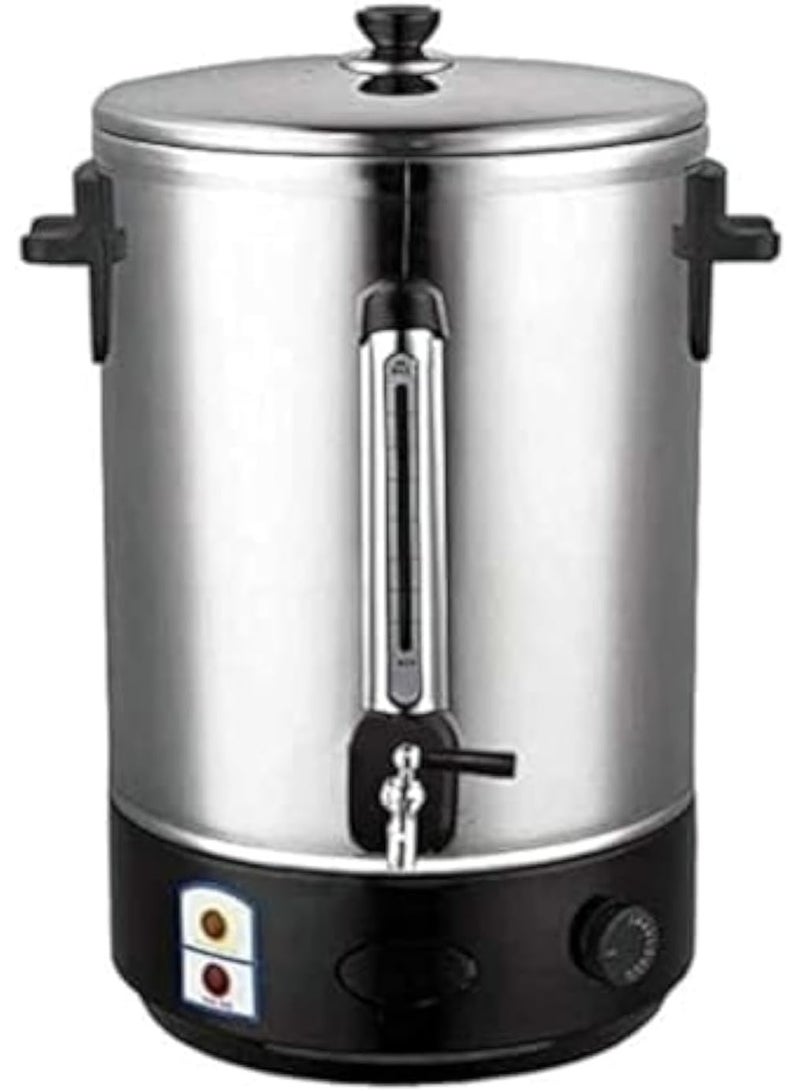 Magic Large Electric Kettle, 10 Liter Capacity, 1600 Watts, Stainless Steel – Stylish Design and High Performance Stainless Steel for Restaurants and Cafes HG-HK 1000 - Image 1