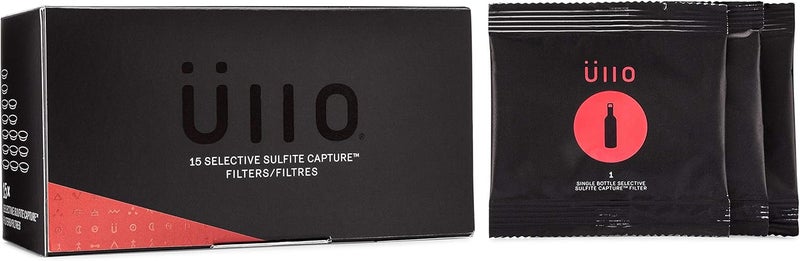 Ãœllo Ullo Full Bottle Replacement Filters (15 Pack) With Selective Sulfite Technology To Make Any Wine Histamine And Sulfite Preservative Free - Image 2