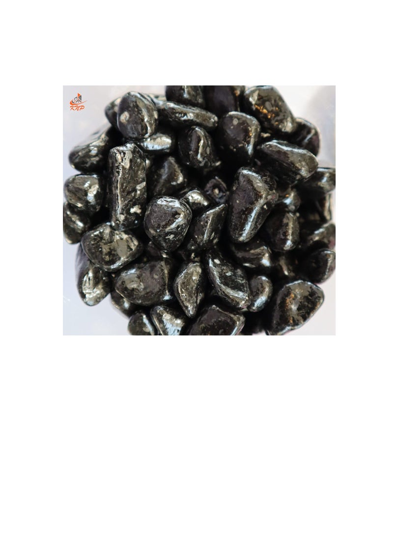 KNP Black Decorative Painted Pebbles Aquarium 10-15mm 5 kg - Image 3