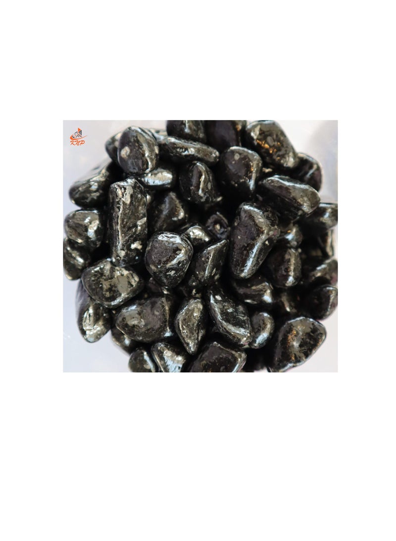 KNP Black Decorative Painted Pebbles Aquarium 10-15mm 5 kg - Image 2