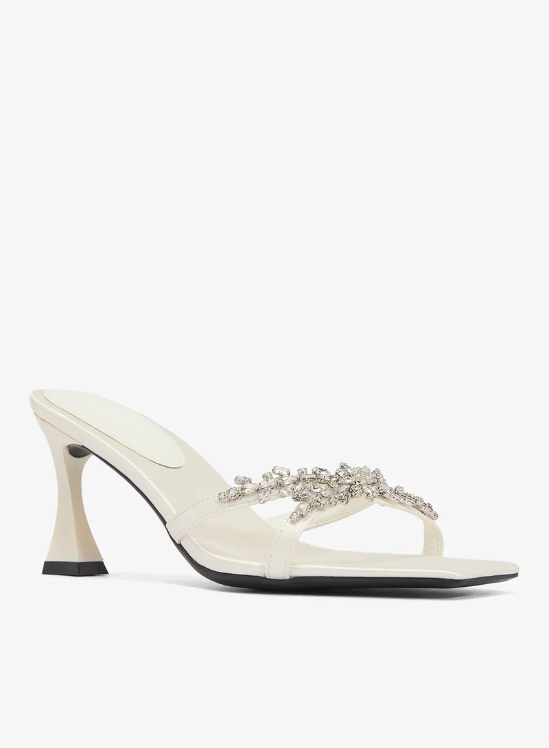 Ella Limited Edition Rhinestone Embellished Mid Heels